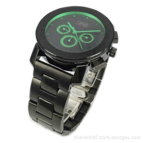 Handmade unisex CHINA men watch 2016 Miyota mnovement with date and week
